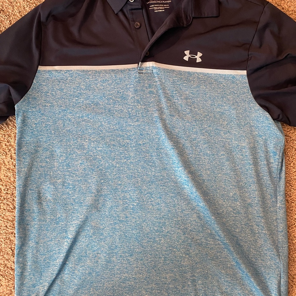 Under Armour Blue Performance Polo Shirt